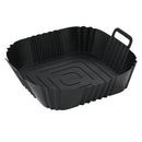 1pc of 16cm silicone air fryer oven baking plate pizza fried chicken silicone ba