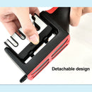 Kitchen 4Segment Knife Sharpener Household Multi-Functional Hand-Held Three-Purp