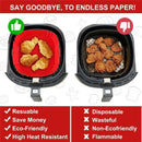 1pc of 16cm silicone air fryer oven baking plate pizza fried chicken silicone ba
