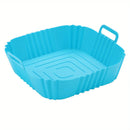 1pc of 16cm silicone air fryer oven baking plate pizza fried chicken silicone ba